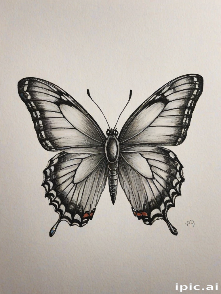 buterfly drawings