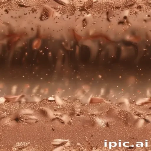 glitter rose gold background