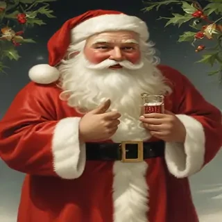 vintage santa image