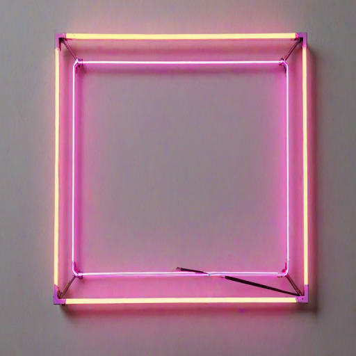 neon frame
