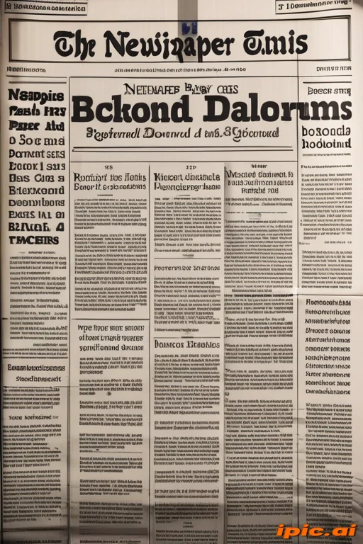 newspaper paper background