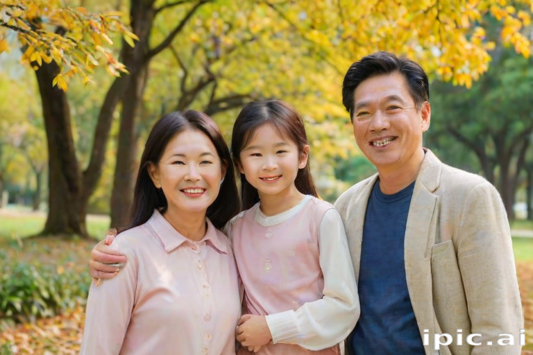 free use asian family