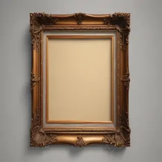 picture frame transparent