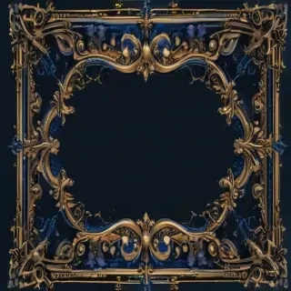 blue border png