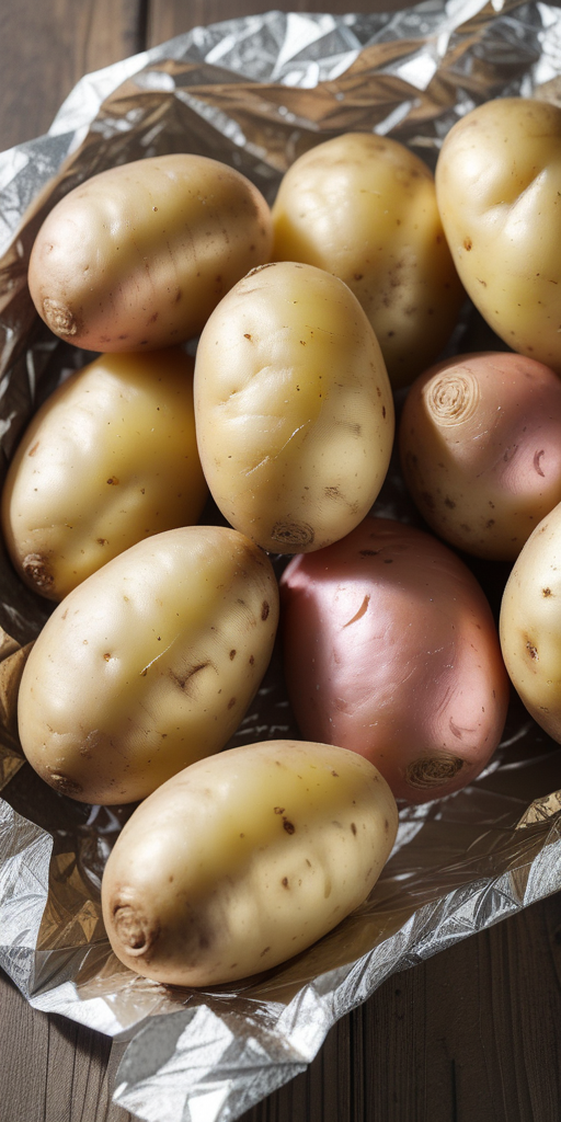 can you bake potatoes without foil