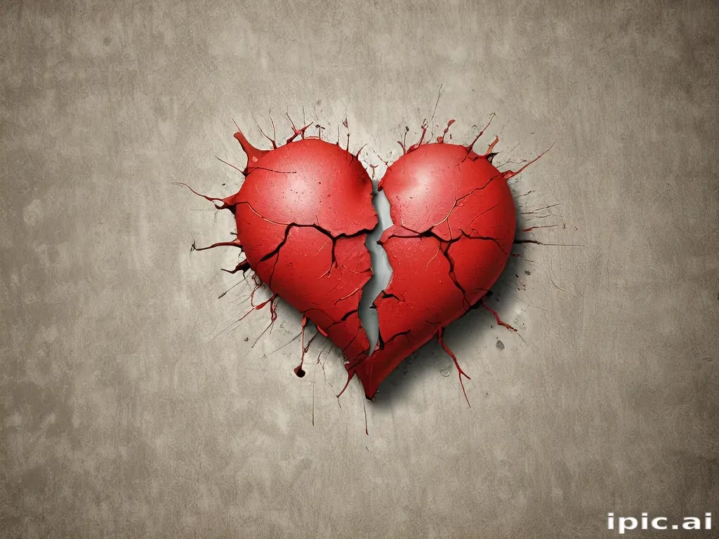 heart broken wallpaper