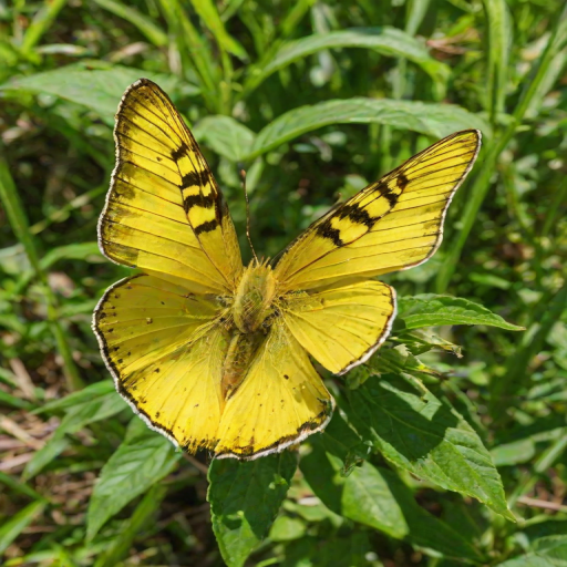 yellow butterfly