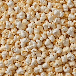 transparent popcorn