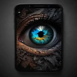 phone wallpaper black