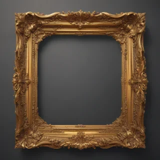 golden frame border