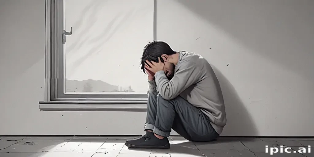 cartoon images of depression