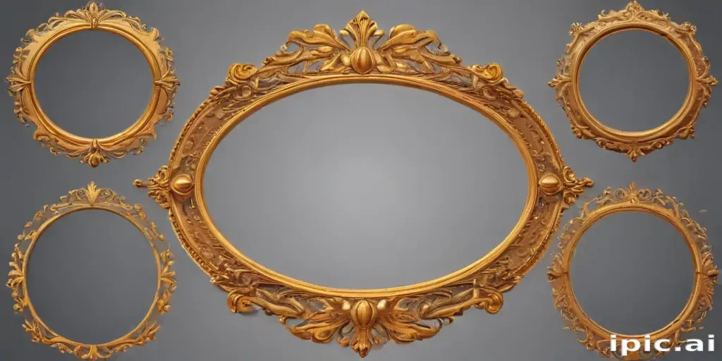 oval frame clipart