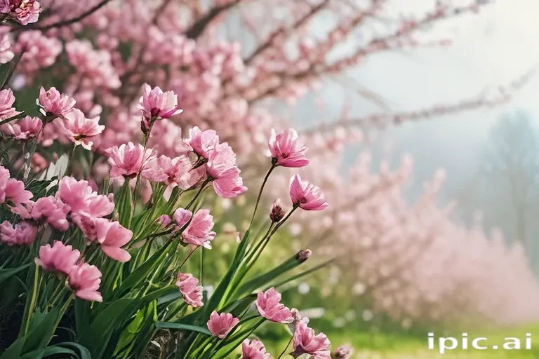 spring iphone background