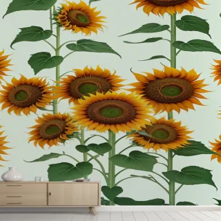 aesthetic wallpaper sunflowers