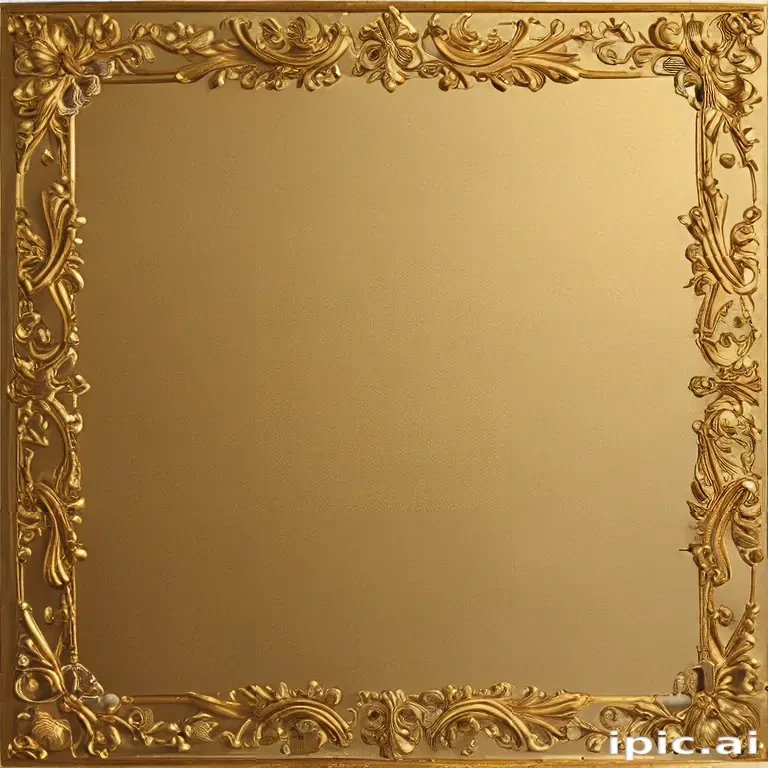 golden border