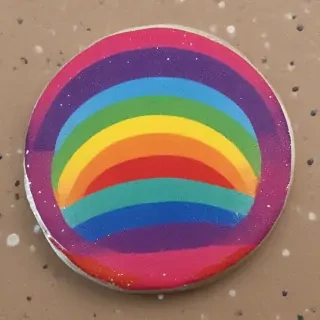 rainbow back round