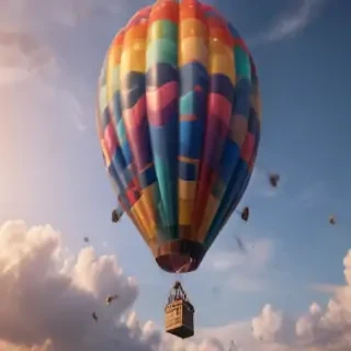 hot air balloon png