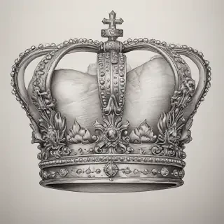 crown drawing