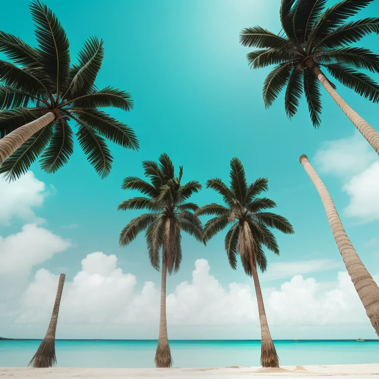 palm trees background