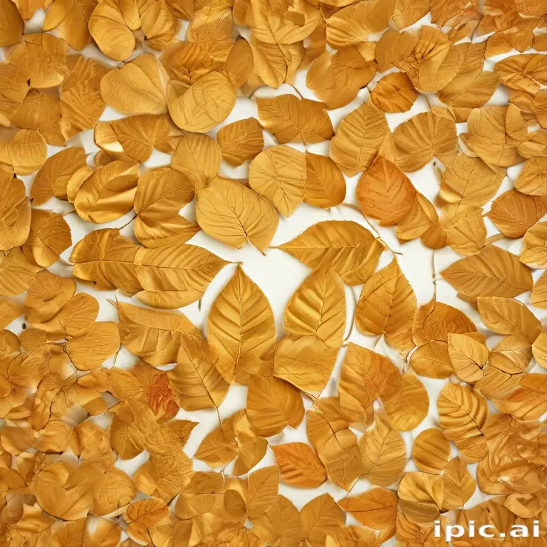 golden leaves background