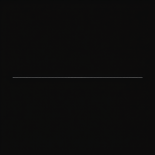 Generate a high-resolution minimalistic black background with a thin horizontal line centered, captured with a DSLR camera at f/2.8, ISO 100, 1/200s, using a 50mm prime lens from eye level in a portrait orientation.