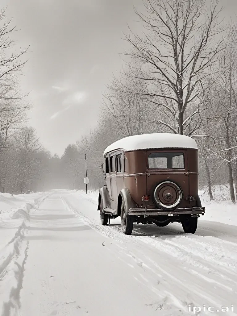 vintage winter pictures