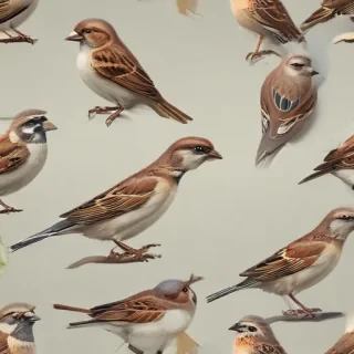 sparrow clipart