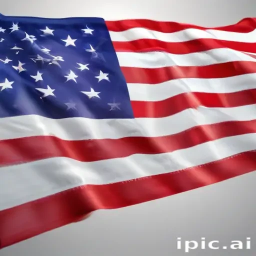 transparent american flag clipart