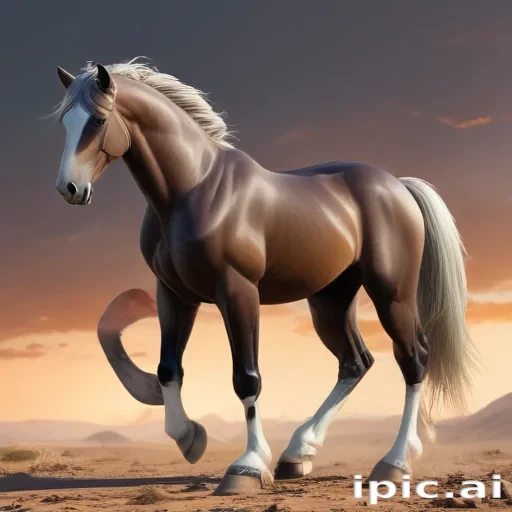 image of a cartoon horse