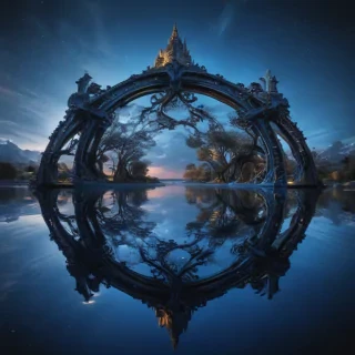 aesthetic blue pictures