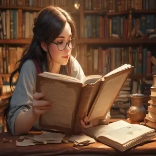 book cartoon image