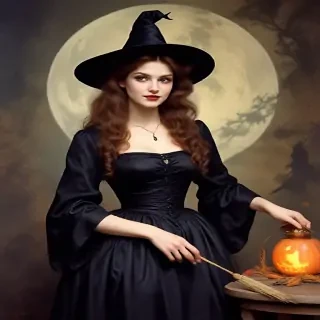 vintage witch pictures