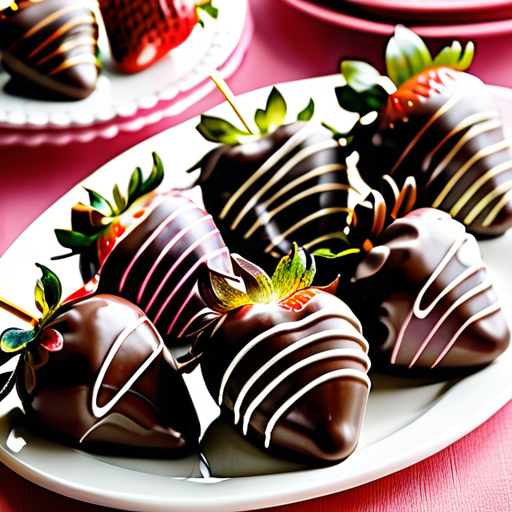 chocolate covered strawberries valentines day