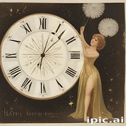 vintage new years images