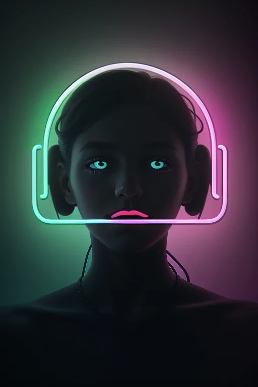 iphone neon wallpaper