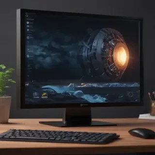 pc screen mockup