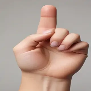 point finger png