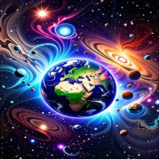 iphone universe wallpaper