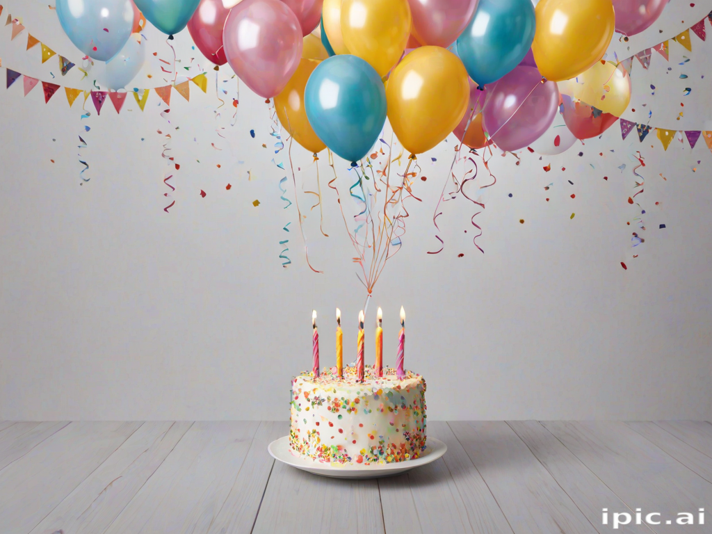 happy birthday transparent background