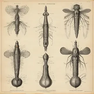 vintage scientific illustrations