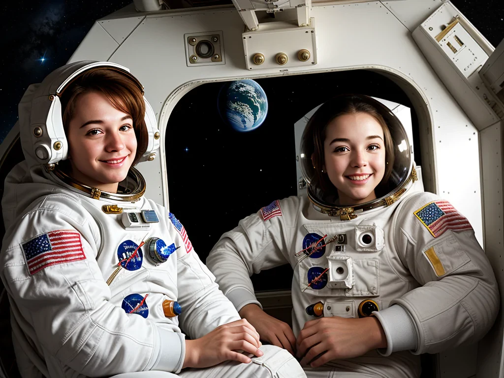 cute astronaut
