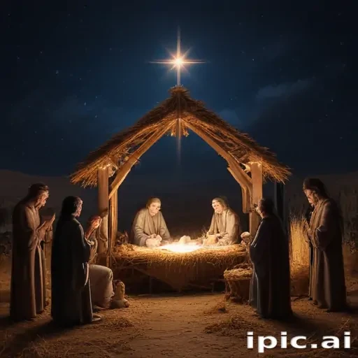 free nativity scene background images