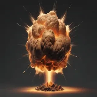 explosion transparent png