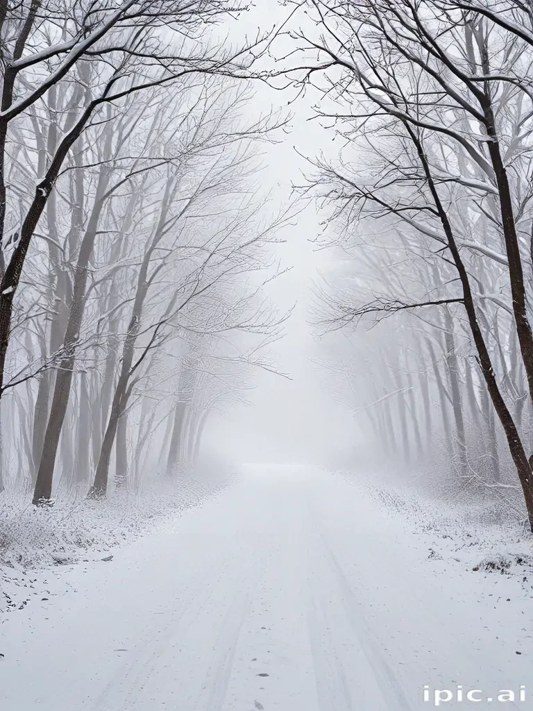 winter zoom background