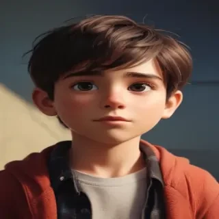 animated boy