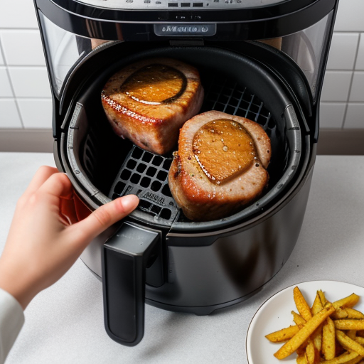 frozen pork chops in air fryer