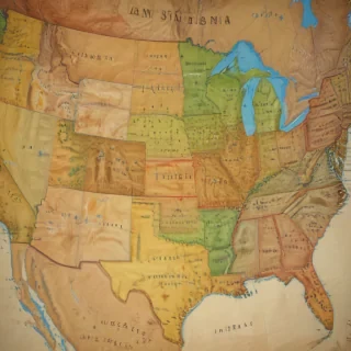 usa map states