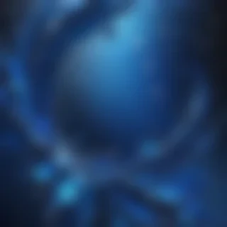 blue sparkle background