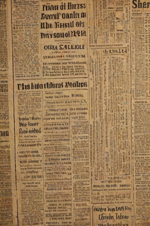 old newspaper background