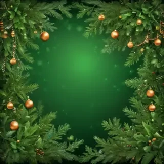 green christmas background